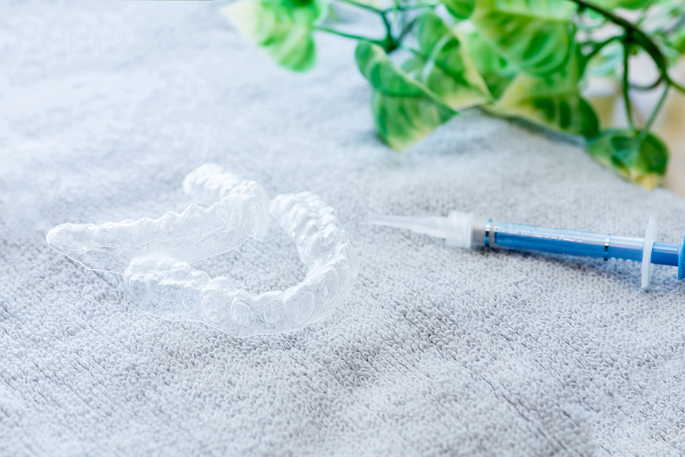 自分のタイミングでホワイトニングができる